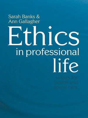 cover image of Ethics in Professional Life